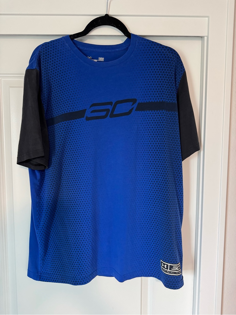 Under Armour Curry SC Blue Performance Men's T-Shirt